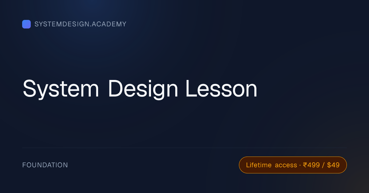 Connection Timeout | System Design Masterclass